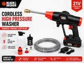 BLACK & DECKER IMPORTED Cordless High Pressure Washer – Single Lithium Battery Power